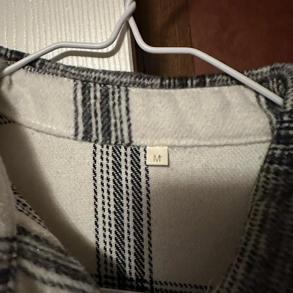 Plaid Button-Up Shirt - Picture 2 of 4